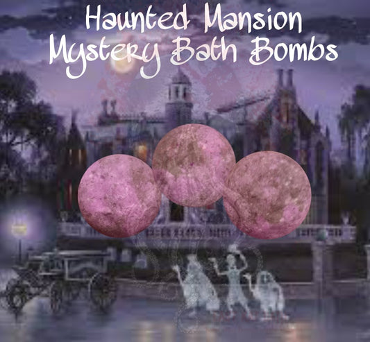 Mystery Haunted Mansion Bath Bombs