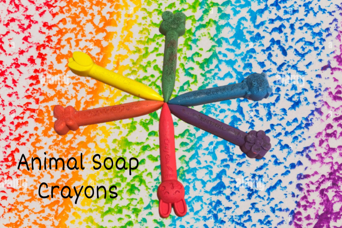 Animal Soap Crayons