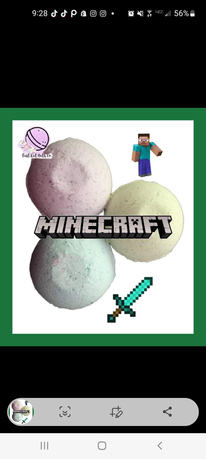 Minecraft Mysyery Toy